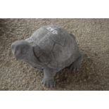 Garden ornament formed as a tortoise, 35 x 25cm