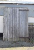 Large single barn door, approx 155cm x 207cm