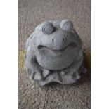 Composite model of a frog, height approx 24cm