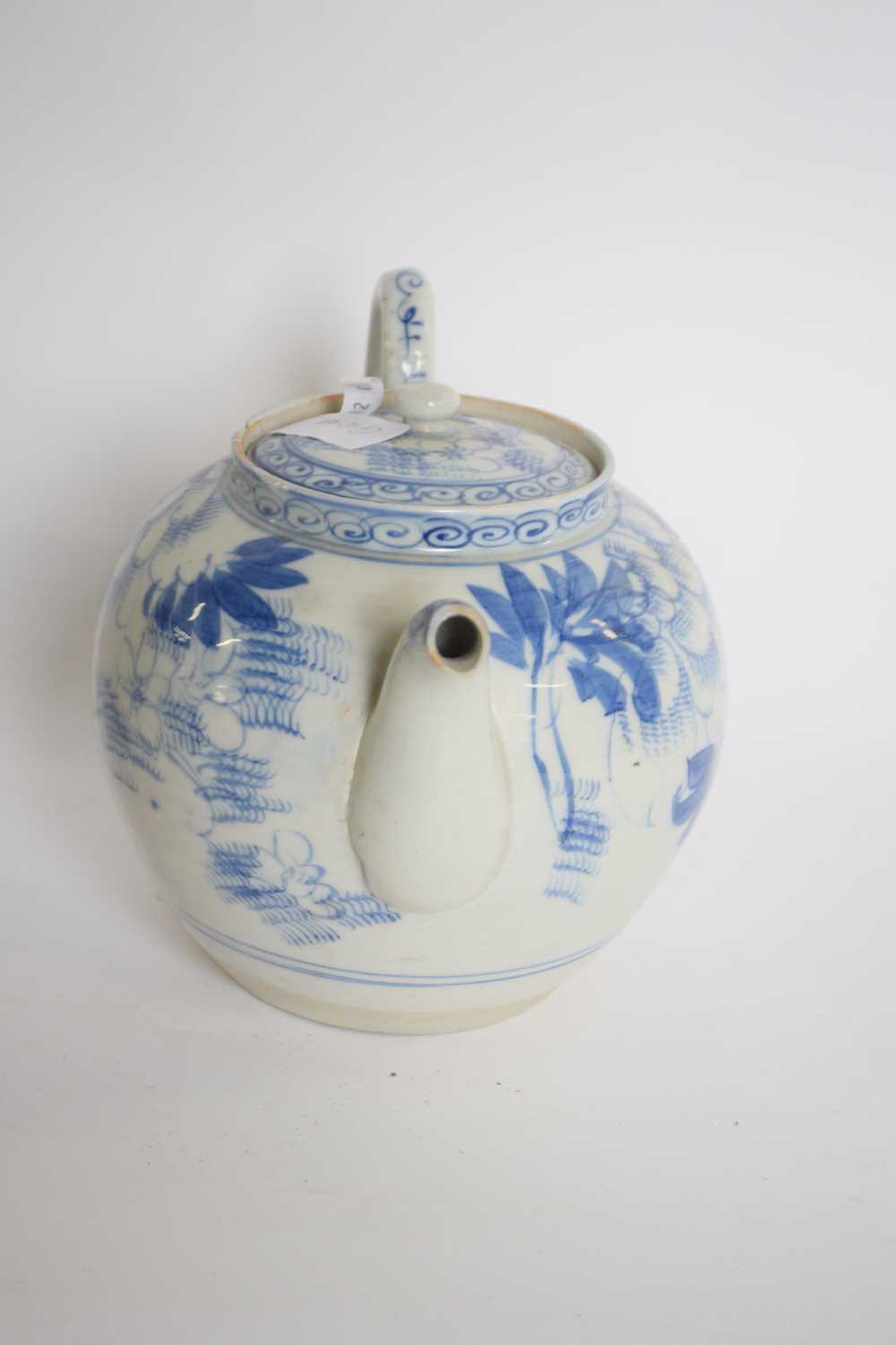 20th century Japanese porcelain tea pot - Image 2 of 3