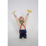 1960s clockwork model of a clown