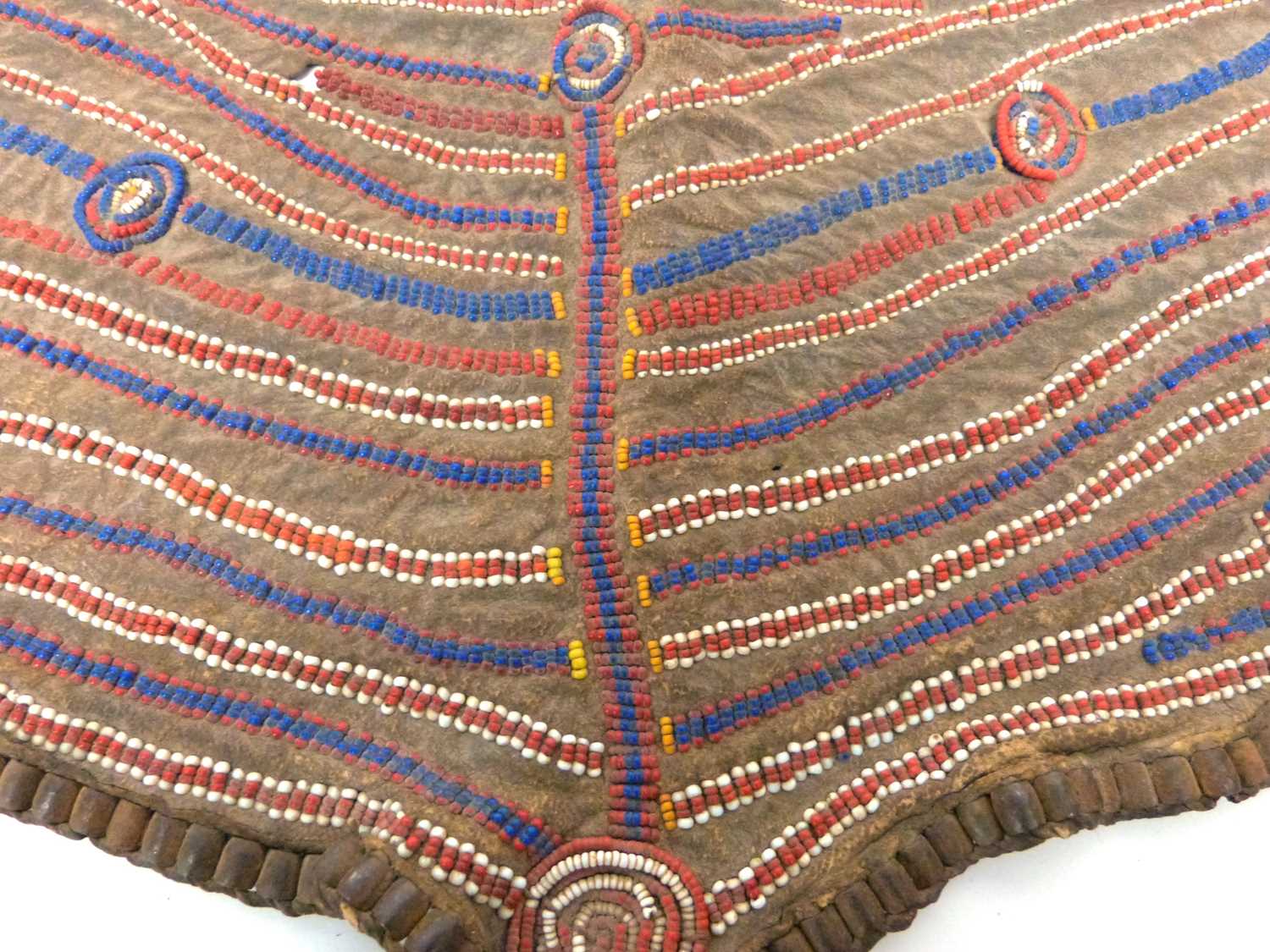 A Kenyan beaded loin cloth from the Turkana tribe mid-20th century - Image 3 of 4