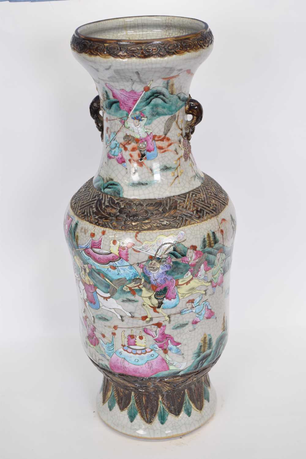 Chinese Crackle Ware Vase