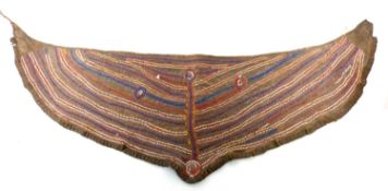 A Kenyan beaded loin cloth from the Turkana tribe mid-20th century