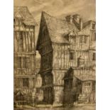 J Fudge (British, 19th Century), Four prints of Rouen, France, including one after John Nash,