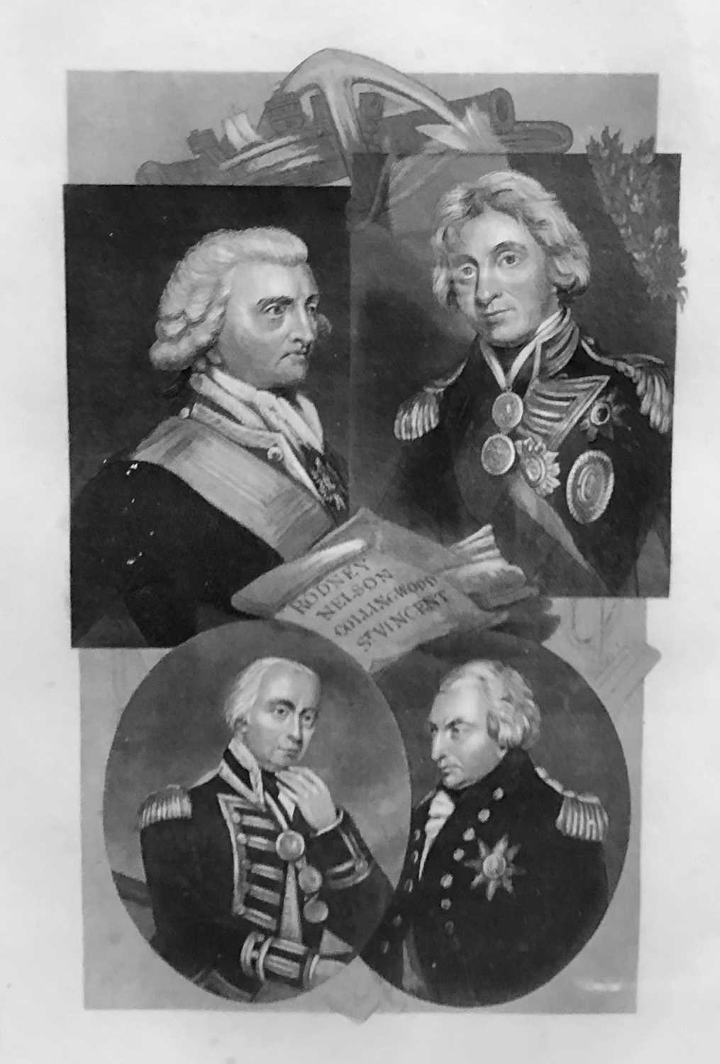 A collection of portraits and other memorabilia connected to the life and times of Horatio Nelson,