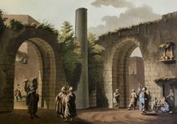 After Luigi Mayer (Italian/German, 18th Century) Views of Egypt, Palestine and others, group of 7