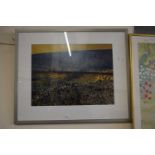 ROSY MAGUIRE, 'LOST HORIZONS', COLOURED PRINT, F/G