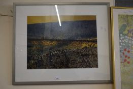 ROSY MAGUIRE, 'LOST HORIZONS', COLOURED PRINT, F/G