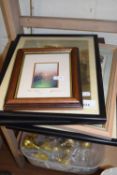 MIXED LOT OF FRAMED PRINTS TO INCLUDE 'CRIES OF LONDON'