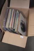 ONE BOX OF MIXED RECORDS