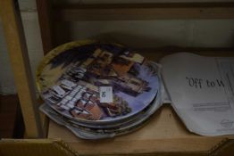 QUANTITY OF WEDGWOOD AND BRADFORD EXCHANGE COLLECTORS PLATES