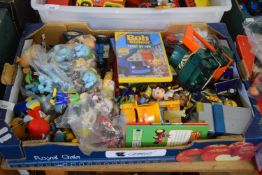 ONE BOX BOB THE BUILDER TOY FIGURES, DVDS ETC