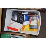 ONE BOX OF MIXED BOOKS - COLLECTION OF TOLLEY'S YELLOW TAX HAND BOOK AND OTHERS