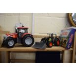 CLAAS MODEL TRACTOR AND A MCCORMICK MODEL TRACTOR, TRACTOR DVD BOXED SET