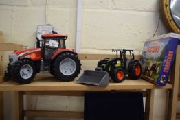 CLAAS MODEL TRACTOR AND A MCCORMICK MODEL TRACTOR, TRACTOR DVD BOXED SET