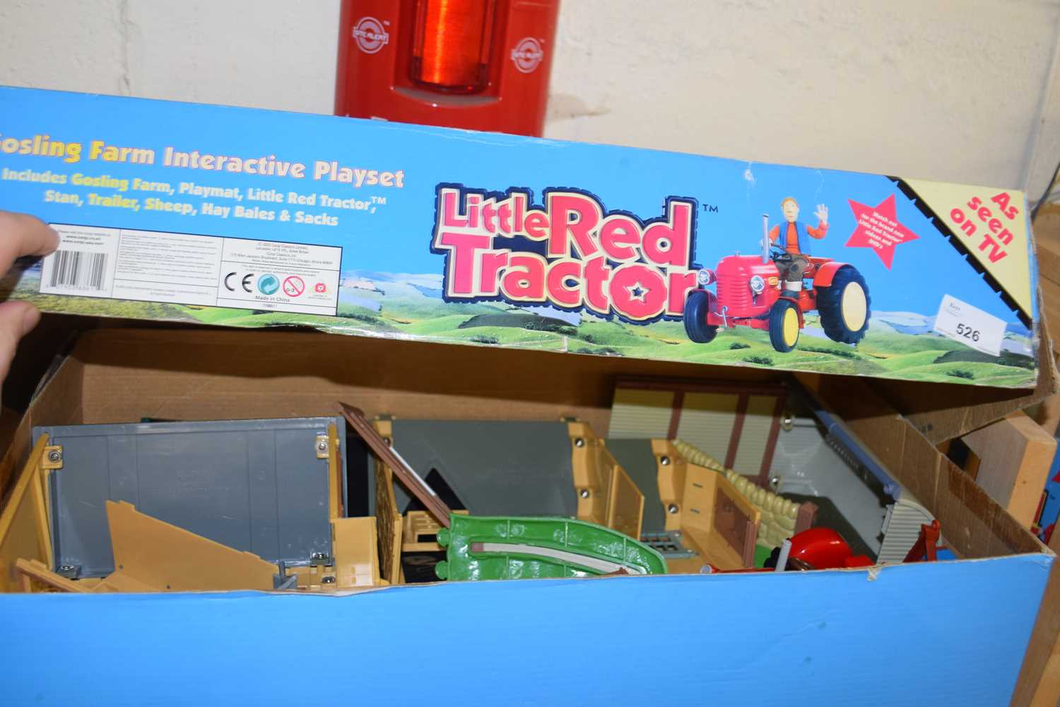 CORGI 'LITTLE RED TRACTOR' INTERACTIVE PLAY SET (NOT CHECKED FOR COMPLETENESS)