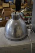 LARGE STAINLESS STEEL INDUSTRIAL LIGHT