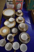 QUANTITY OF DENBY TEA AND TABLE WARES