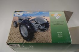 UNIVERSAL HOBBIES MASSEY FERGUSON TE20 MODEL TRACTOR WITH ORIGINAL BOX