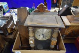 BOX VARIOUS MANTEL CLOCKS (FOR REPAIR)