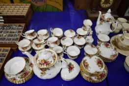 COLLECTION OF ROYAL ALBERT TEA AND COFFEE WARES