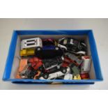 BOX VARIOUS DIE-CAST TOY VEHICLES