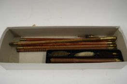 BOX VARIOUS GUN CLEANING RODS