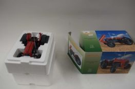 UNIVERSAL HOBBIES MASSEY FERGUSON TRACTOR WITH ORIGINAL BOX