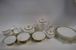 QUANTITY OF WEDGWOOD CAVENDISH PATTERN TEA, COFFEE AND TABLE WARES