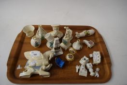 COLLECTION VARIOUS CRESTED CHINA WARES AND OTHER SMALL COLLECTABLE ITEMS