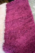 SHAGGY LILAC RUG 60 X 110CM