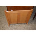 LIGHT OAK FIRE SCREEN