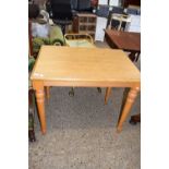 SMALL MODERN KITCHEN TABLE, 91CM WIDE