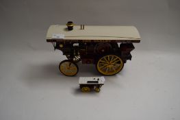 MIXED LOT : TWO MODEL STEAM TRACTION ENGINES