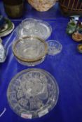 MIXED LOT GLASS DISHES