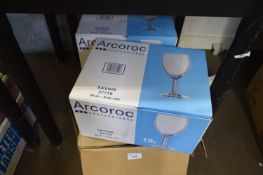 QUANTITY OF ARCOROC WINE GLASSES