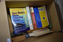 BOX OF MIXED BOOKS - SOME MEDICAL