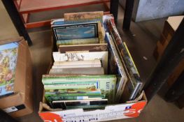 BOX OF MIXED BOOKS - MAINLY TOPOGRAPHICAL