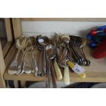 QUANTITY OF PLATED WARE CUTLERY