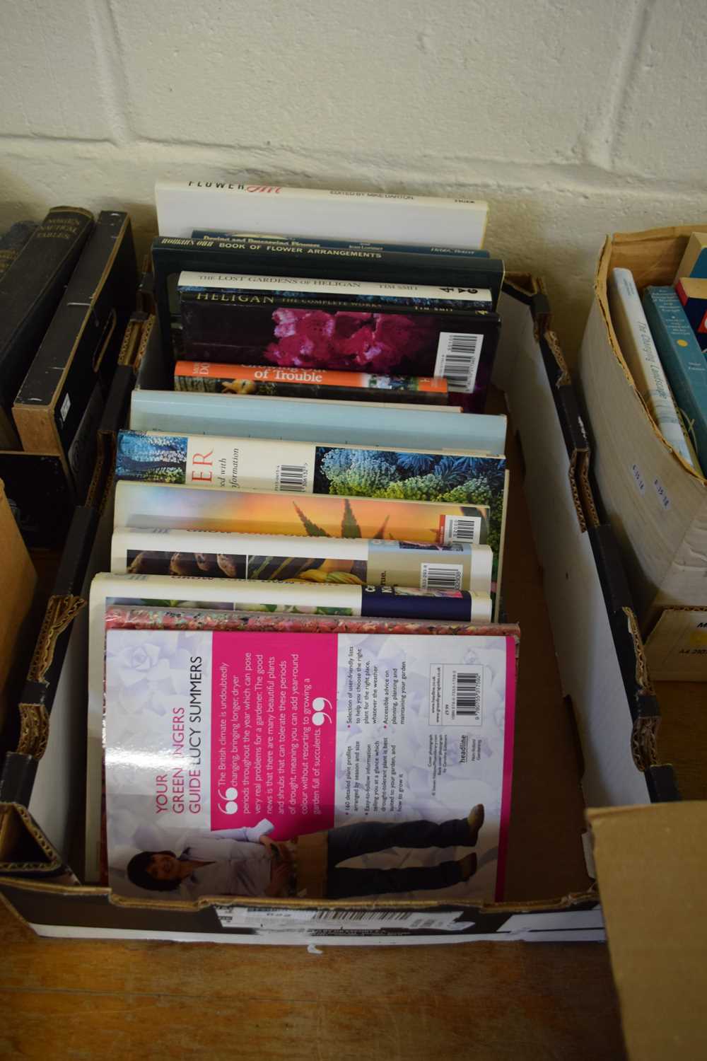 BOX OF MIXED BOOKS - GARDENING INTEREST
