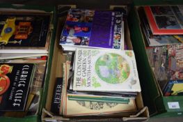 BOX CONTAINING QUANTITY OF BOOKS - SOME GARDENING INTEREST