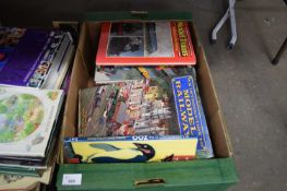 BOX OF BOOKS - MODEL RAILWAYS, MODEL TRAINS ETC