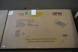 THE FURNITURE WAREHOUSE BED IN A BOX 135CM BLACK