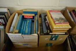 TWO BOXES OF BOOKS - SOME GEOLOGY INTEREST AND ARCHAEOLOGY