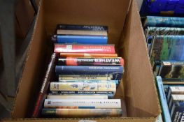 BOX CONTAINING MIXED BOOKS - MAINLY METEOROLOGY