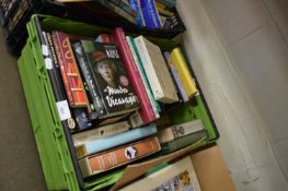 BOX OF MIXED BOOKS - NOVELS ETC