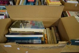 BOX OF MIXED BOOKS - MAINLY TRAVEL INTEREST