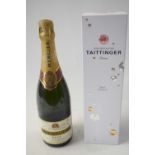 Taittinger Brut Reserve Champagne (boxed), 1 bottle; Mercier Champagne, 1 bottle (2)