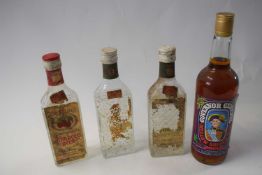 Governor General rum - 70º proof, 26 fl oz, 1 bottle, Himbeergeist Raspberry liqueur, 3 bottles (